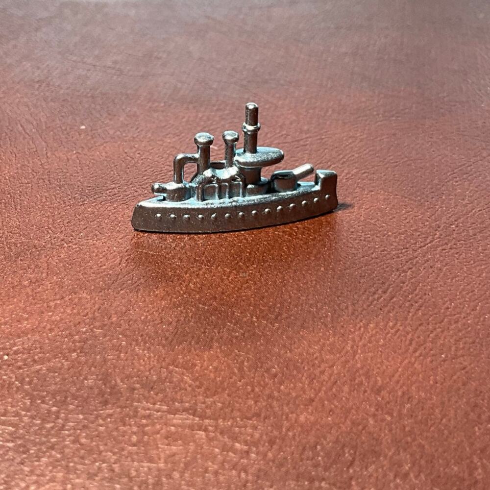 Monopoly Replacement Piece Steamboat Token | Metal | 2017
